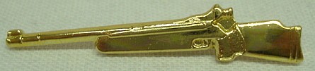 Abzeichen Gewehr gold -