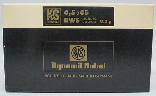 6,5x65RWS KS - 8,2g/127gr (a20)