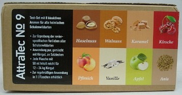 AttraTec No9 50ml Probierset - verschiedene Düfte