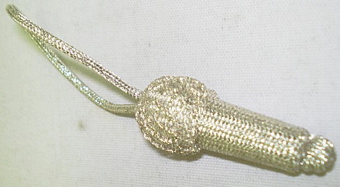 Eichel,große Ausführung 40mm - silberfarbiges Inox
