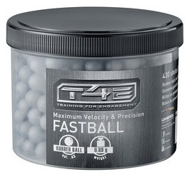 T4E Gummibälle .43 - 0,9g/430Stk/antrazit