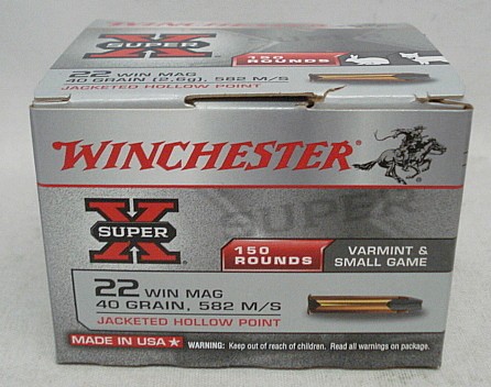 RF .22WMR TM-HP - 2,6g/40gr (a150)#X22MHE#