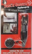 Pfefferspray Fast n Secure - 15ml,mit 360 drehbaren Clip
