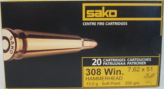 .308Win Hammerhead SP - 13,0g/200gr (a20)