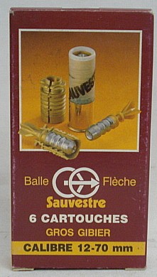 Pfeilgeschoßpatrone B.F.S. - 12/70 a6 /26g