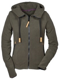 Damen Fleecejacke Hoody OSB Overhues&Schüssler