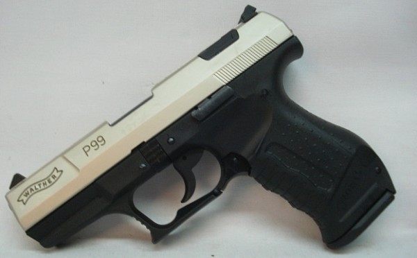 P99 Kal.9mm P.A.K.-bicolor