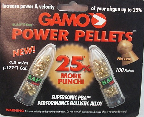 Power Raptor 4,50mm - vergoldet mit 25% mehr V0/2x50